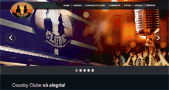 Desktop Screenshot of countryclube.com